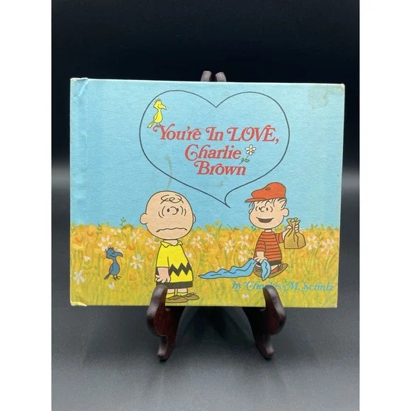 "1968 Peanuts" Your in Love, Charlie Brown Charles M Schultz First Edition - Picture 1 of 2